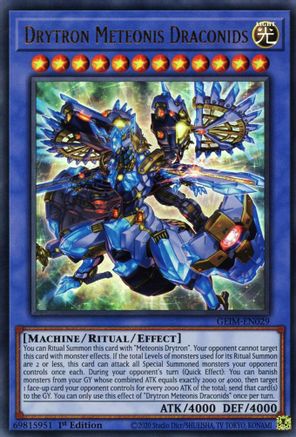 Drytron Meteonis Draconids [GEIM-EN029] Ultra Rare - Yu-Gi-Oh! - Card Brawlers | Quebec | Canada |