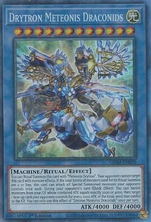 Drytron Meteonis Draconids (CR) [GEIM-EN029] Collector's Rare - Yu-Gi-Oh! - Card Brawlers | Quebec | Canada |