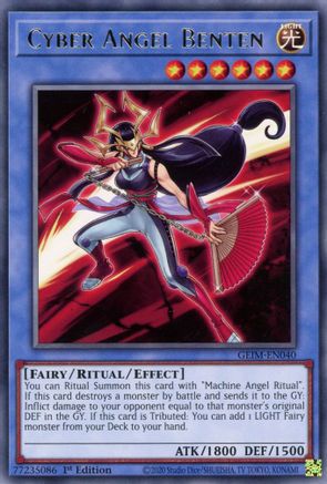 Cyber Angel Benten [GEIM-EN040] Rare - Yu-Gi-Oh! - Card Brawlers | Quebec | Canada |