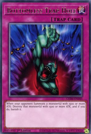 Bottomless Trap Hole [GEIM-EN045] Rare - Yu-Gi-Oh! - Card Brawlers | Quebec | Canada |