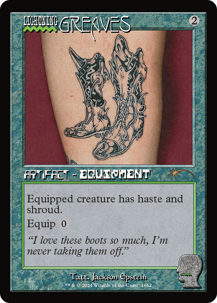 Lightning Greaves (1662) [Secret Lair Drop Series] - Magic: The Gathering - Card Brawlers | Quebec | Canada |
