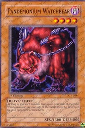 Pandemonium Watchbear [DCR-058] Common - Yu-Gi-Oh! - Card Brawlers | Quebec | Canada |