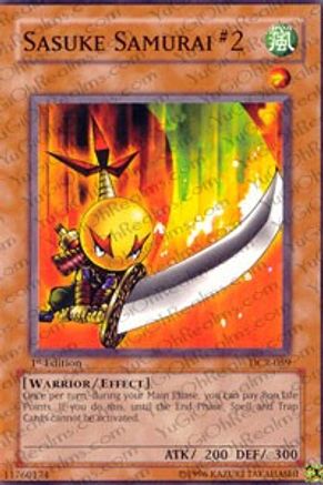 Sasuke Samurai #2 [DCR-059] Common - Yu-Gi-Oh! - Card Brawlers | Quebec | Canada |