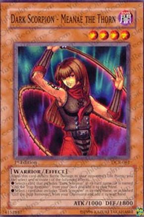 Dark Scorpion - Meanae the Thorn [DCR-061] Common - Yu-Gi-Oh! - Card Brawlers | Quebec | Canada |