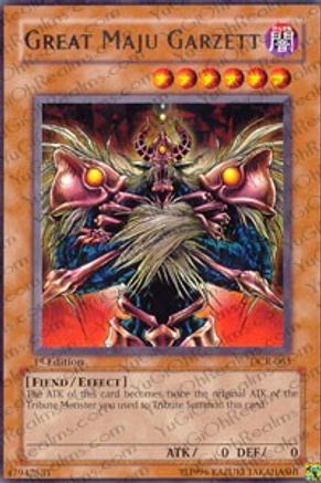 Great Maju Garzett [DCR-063] Rare - Yu-Gi-Oh! - Card Brawlers | Quebec | Canada |