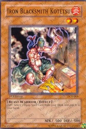 Iron Blacksmith Kotetsu [DCR-064] Common - Yu-Gi-Oh! - Card Brawlers | Quebec | Canada |