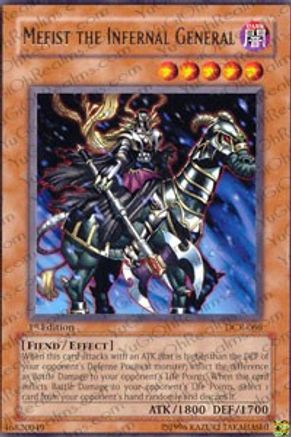 Mefist the Infernal General [DCR-066] Rare - Yu-Gi-Oh! - Card Brawlers | Quebec | Canada |