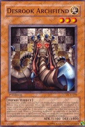Desrook Archfiend [DCR-070] Common - Yu-Gi-Oh! - Card Brawlers | Quebec | Canada |
