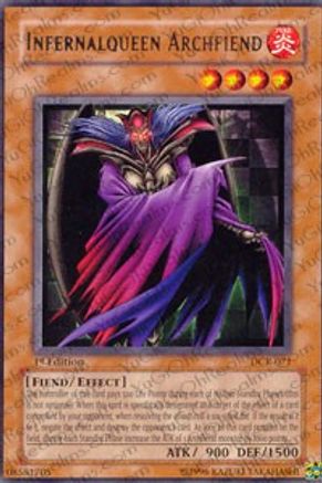 Infernalqueen Archfiend [DCR-071] Rare - Yu-Gi-Oh! - Card Brawlers | Quebec | Canada |