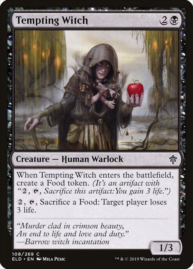 Tempting Witch [Throne of Eldraine] - Magic: The Gathering - Card Brawlers | Quebec | Canada |