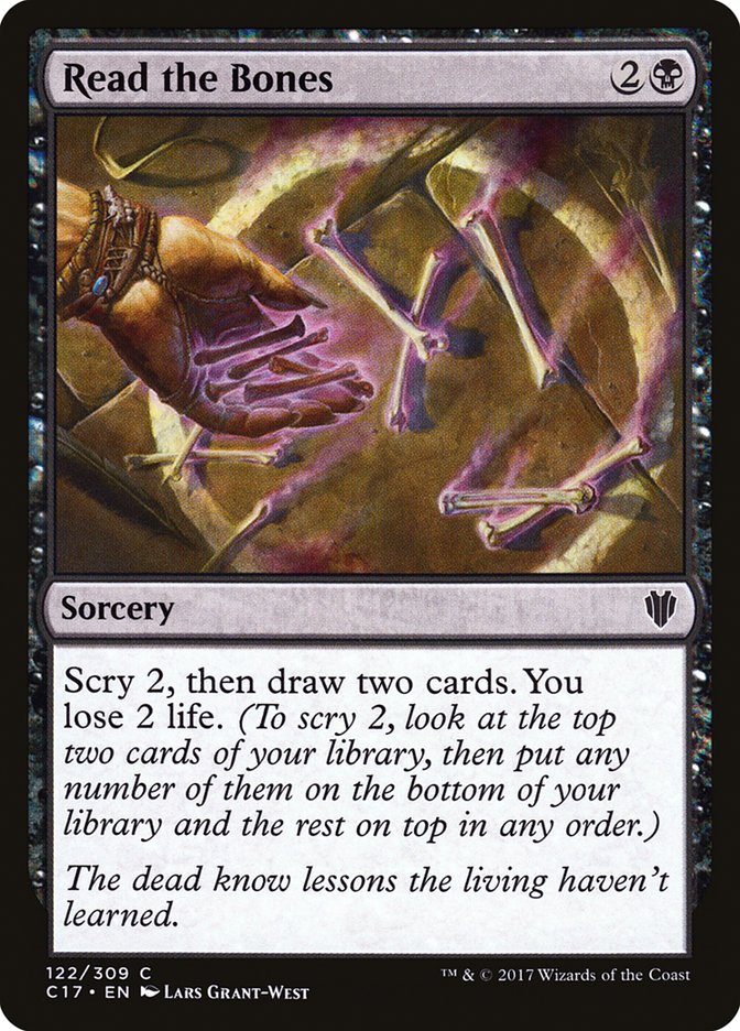 Read the Bones [Commander 2017] - Magic: The Gathering - Card Brawlers | Quebec | Canada |