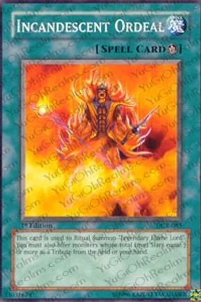 Incandescent Ordeal [DCR-085] Common - Yu-Gi-Oh! - Card Brawlers | Quebec | Canada |