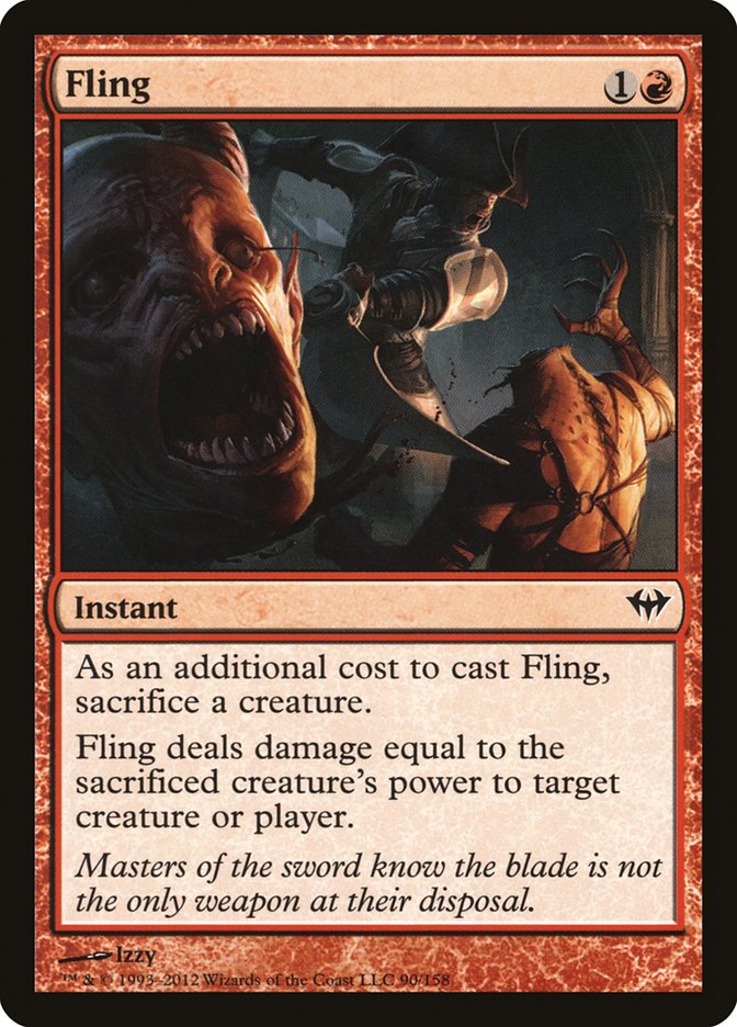 Fling [Dark Ascension] - Magic: The Gathering - Card Brawlers | Quebec | Canada |