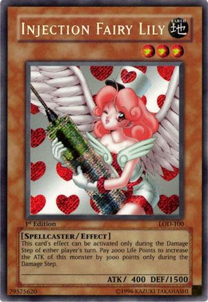 Injection Fairy Lily [LOD-100] Secret Rare - Yu-Gi-Oh! - Card Brawlers | Quebec | Canada |