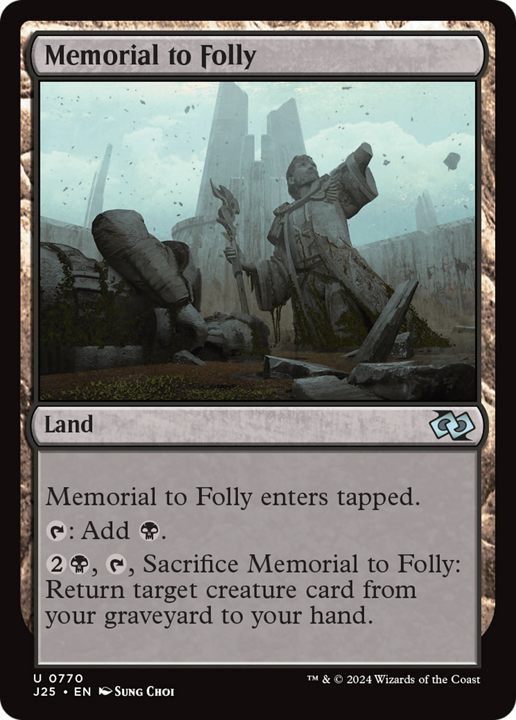 Memorial to Folly [Foundations Jumpstart] - Magic: The Gathering - Card Brawlers | Quebec | Canada |