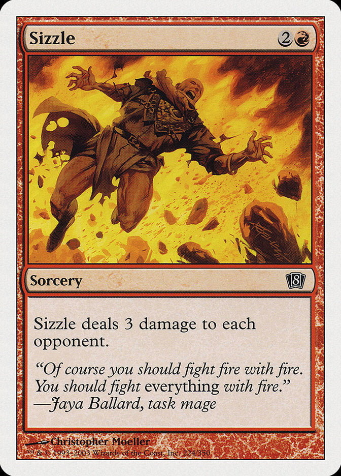 Sizzle [Eighth Edition] - Magic: The Gathering - Card Brawlers | Quebec | Canada |