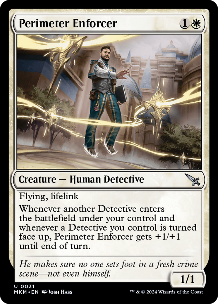 Perimeter Enforcer [Murders at Karlov Manor] - Magic: The Gathering - Card Brawlers | Quebec | Canada |