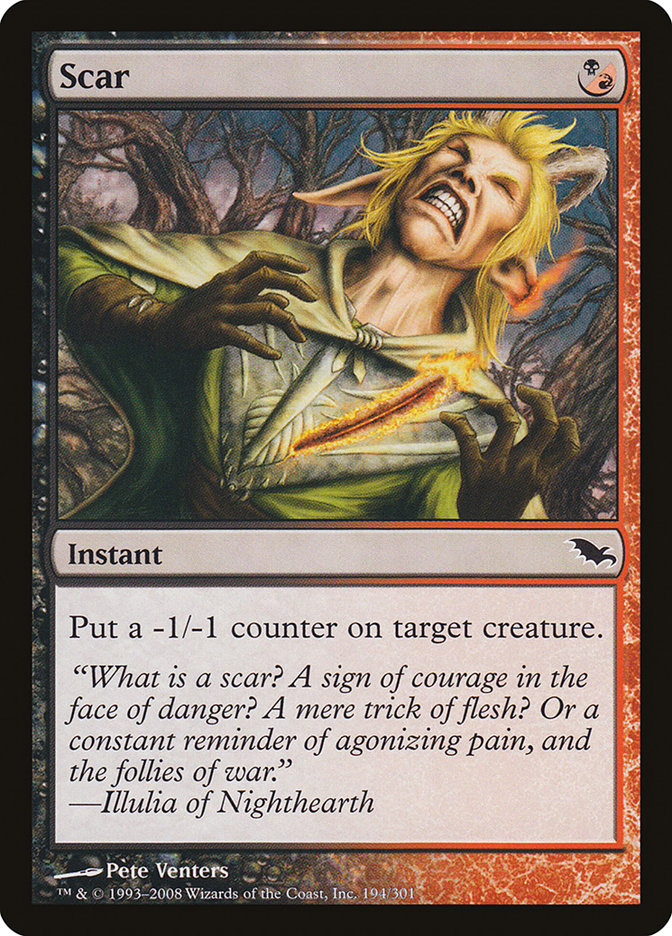 Scar [Shadowmoor] - Magic: The Gathering - Card Brawlers | Quebec | Canada |