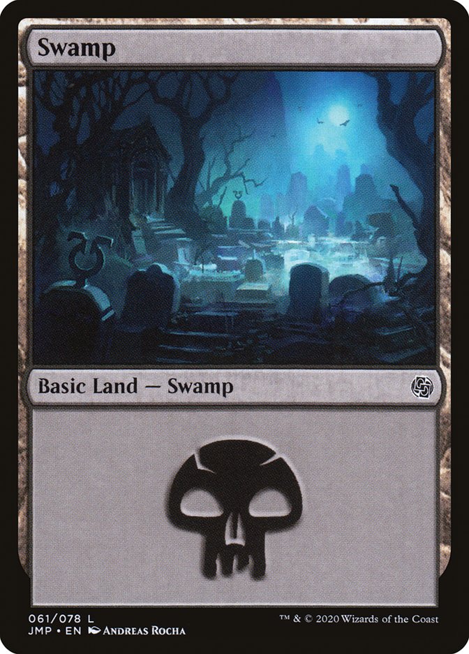 Swamp (61) [Jumpstart] - Magic: The Gathering - Card Brawlers | Quebec | Canada |