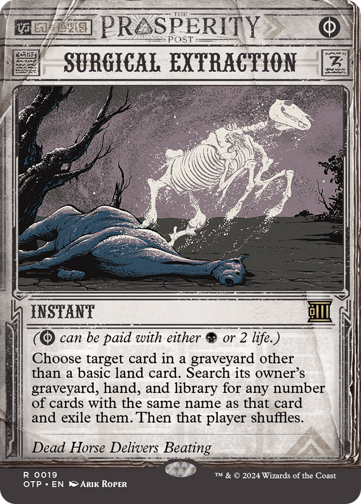 Surgical Extraction [Outlaws of Thunder Junction: Breaking News] - Magic: The Gathering - Card Brawlers | Quebec | Canada |