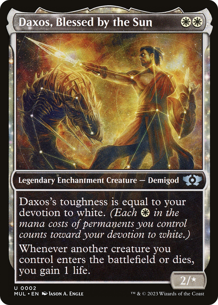 Daxos, Blessed by the Sun [Multiverse Legends] - Magic: The Gathering - Card Brawlers | Quebec | Canada |