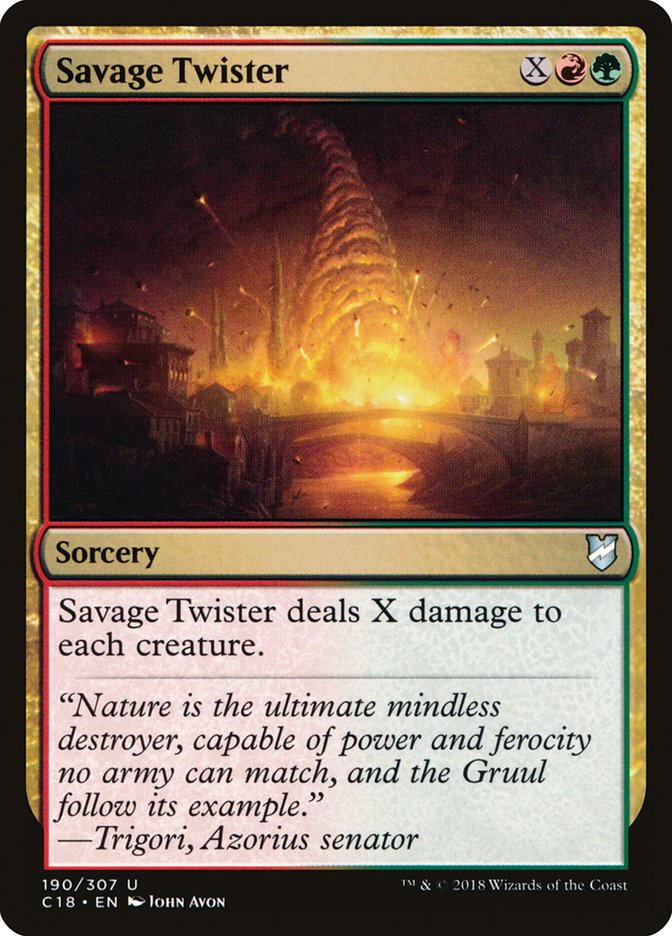Savage Twister [Commander 2018] - Magic: The Gathering - Card Brawlers | Quebec | Canada |