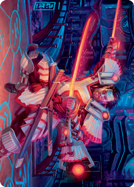 Isshin, Two Heavens as One 1 Art Card [Kamigawa: Neon Dynasty Art Series] - Magic: The Gathering - Card Brawlers | Quebec | Canada |