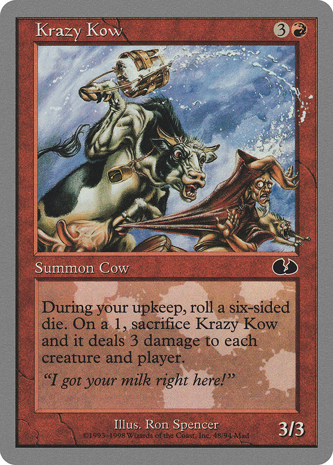 Krazy Kow [Unglued] - Magic: The Gathering - Card Brawlers | Quebec | Canada |