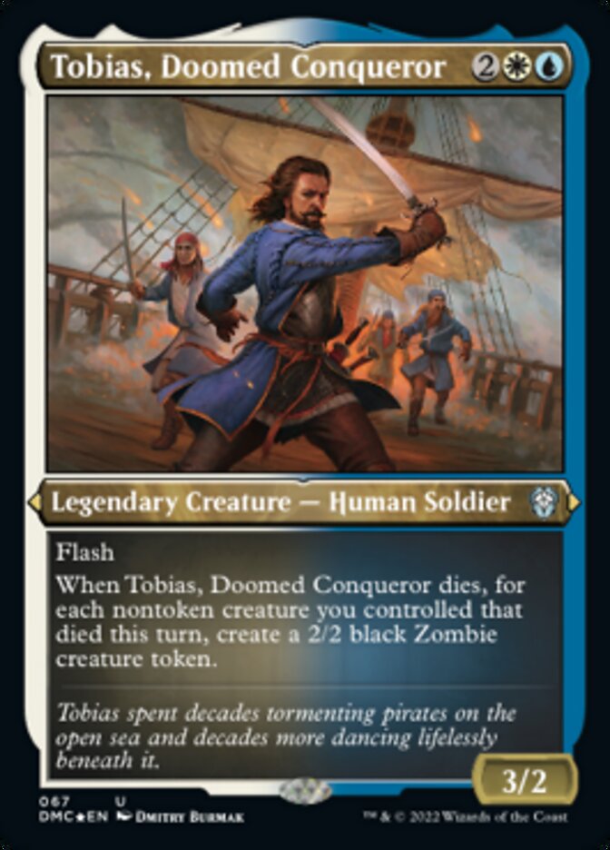 Tobias, Doomed Conqueror (Foil Etched) [Dominaria United Commander] - Magic: The Gathering - Card Brawlers | Quebec | Canada |