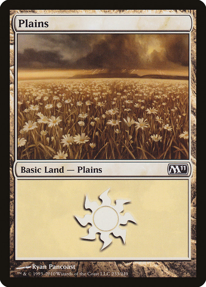 Plains (233) [Magic 2011] - Magic: The Gathering - Card Brawlers | Quebec | Canada |