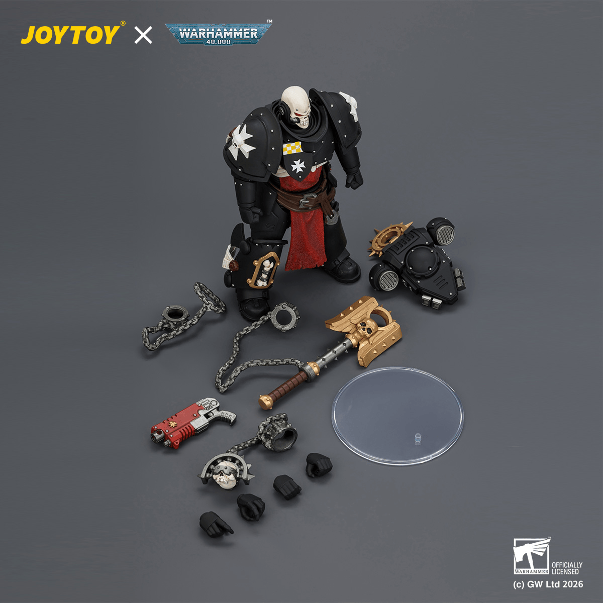 JOYTOY - Black Templars Execrator 2 with Crozius Arcanum and Absolvor Bolt Pistol - (PREORDER) October 30, 2026