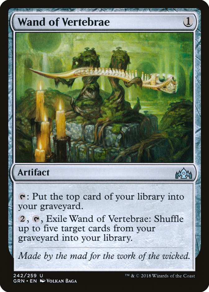 Wand of Vertebrae [Guilds of Ravnica] - Magic: The Gathering - Card Brawlers | Quebec | Canada |