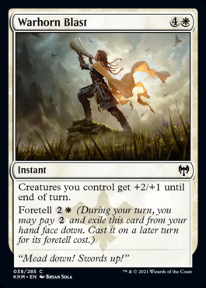 Warhorn Blast [Kaldheim] - Magic: The Gathering - Card Brawlers | Quebec | Canada |