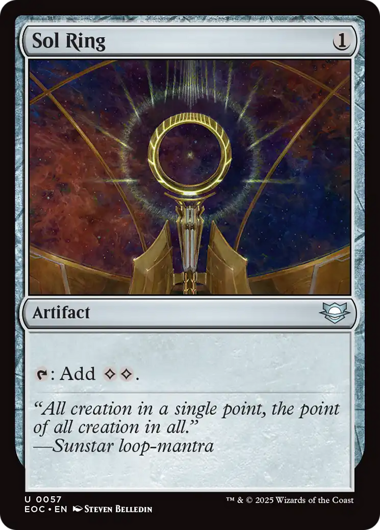 Sol Ring [Edge of Eternities Commander] - Magic: The Gathering - Card Brawlers | Quebec | Canada |
