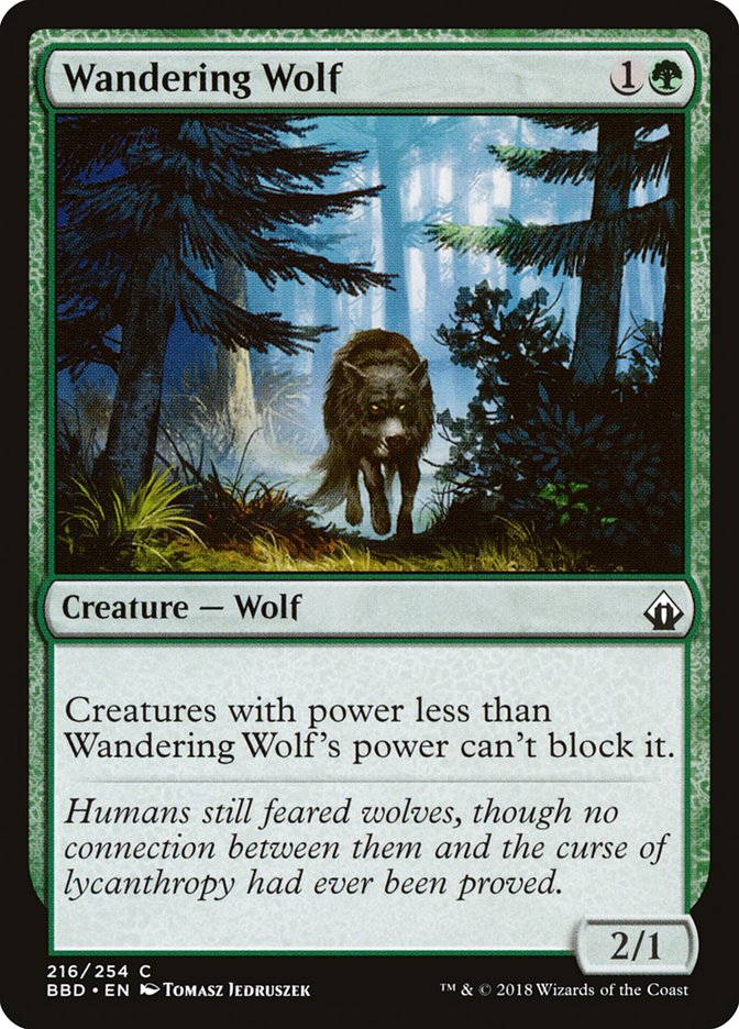 Wandering Wolf [Battlebond] - Magic: The Gathering - Card Brawlers | Quebec | Canada |
