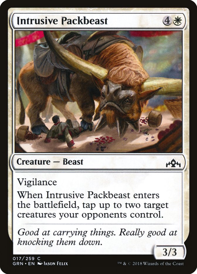 Intrusive Packbeast [Guilds of Ravnica] - Magic: The Gathering - Card Brawlers | Quebec | Canada |