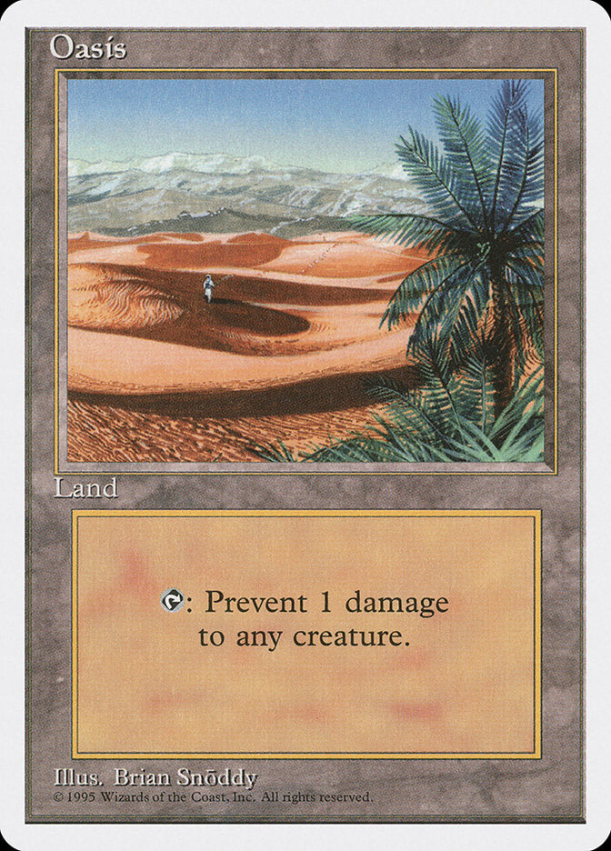 Oasis [Fourth Edition] - Magic: The Gathering - Card Brawlers | Quebec | Canada |