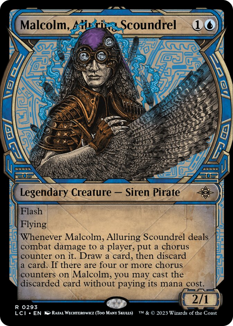 Malcolm, Alluring Scoundrel (Showcase) [The Lost Caverns of Ixalan] - Magic: The Gathering - Card Brawlers | Quebec | Canada |