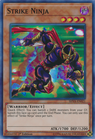 Strike Ninja [SHVA-EN021] Super Rare - Yu-Gi-Oh! - Card Brawlers | Quebec | Canada |