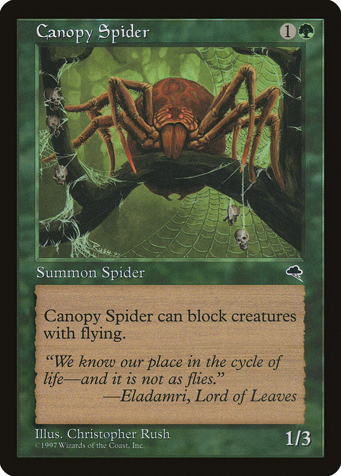 Canopy Spider [Tempest] - Magic: The Gathering - Card Brawlers | Quebec | Canada |