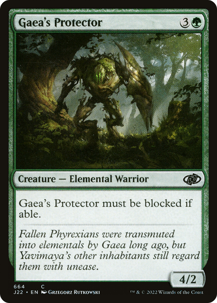 Gaea's Protector [Jumpstart 2022] - Magic: The Gathering - Card Brawlers | Quebec | Canada |
