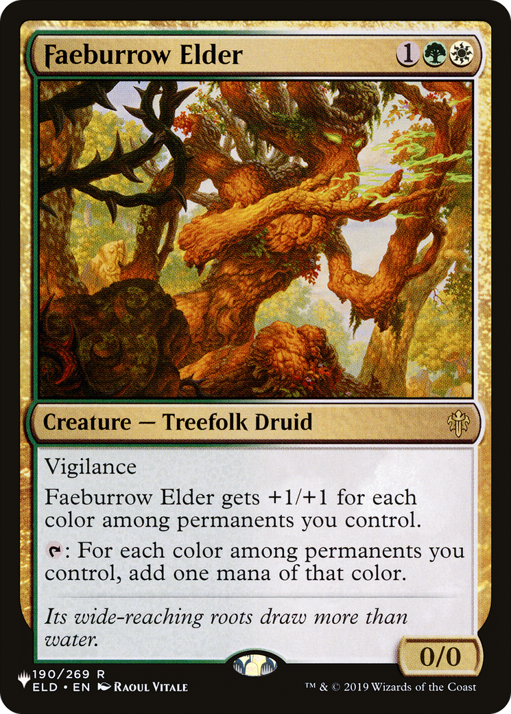 Faeburrow Elder [The List] - Magic: The Gathering - Card Brawlers | Quebec | Canada |