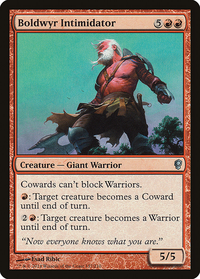 Boldwyr Intimidator [Conspiracy] - Magic: The Gathering - Card Brawlers | Quebec | Canada |