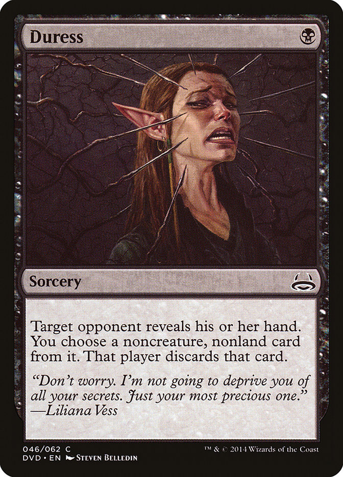 Duress (Divine vs. Demonic) [Duel Decks Anthology] - Magic: The Gathering - Card Brawlers | Quebec | Canada |