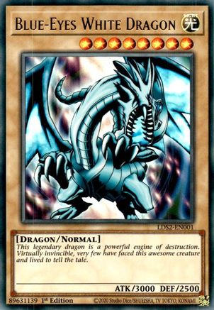 Blue-Eyes White Dragon [LDS2-EN001] Ultra Rare - Yu-Gi-Oh! - Card Brawlers | Quebec | Canada |