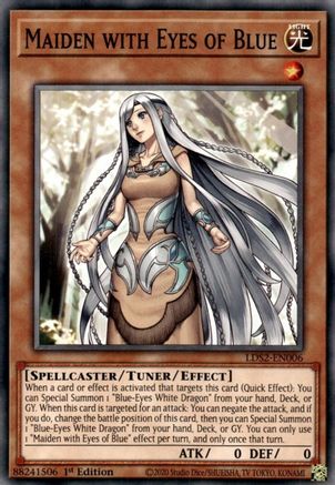 Maiden with Eyes of Blue [LDS2-EN006] Common - Yu-Gi-Oh! - Card Brawlers | Quebec | Canada |