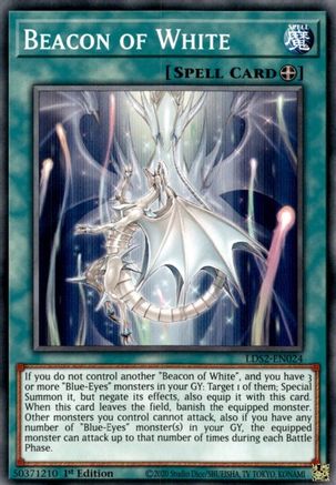 Beacon of White [LDS2-EN024] Common - Yu-Gi-Oh! - Card Brawlers | Quebec | Canada |