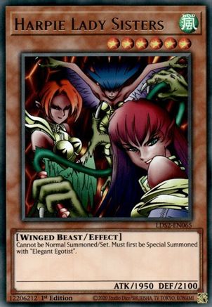 Harpie Lady Sisters [LDS2-EN065] Ultra Rare - Yu-Gi-Oh! - Card Brawlers | Quebec | Canada |