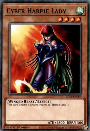 Cyber Harpie Lady [LDS2-EN067] Common - Yu-Gi-Oh! - Card Brawlers | Quebec | Canada |