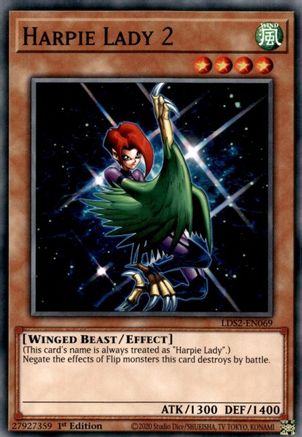 Harpie Lady 2 [LDS2-EN069] Common - Yu-Gi-Oh! - Card Brawlers | Quebec | Canada |